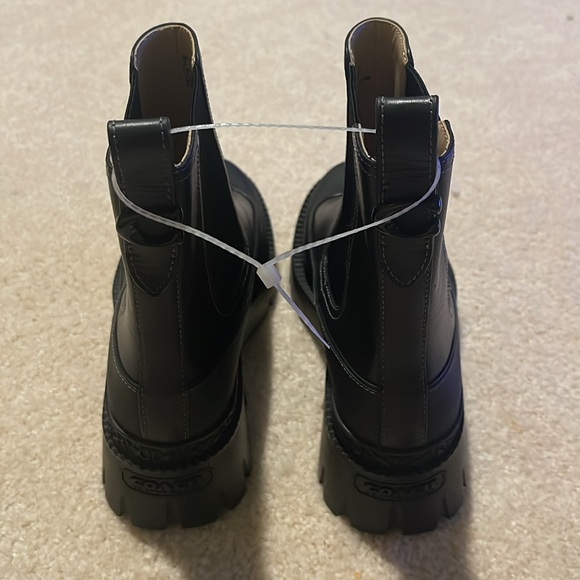 Coach Jayla Leather Chelsea Boots - Picture 7 of 9
